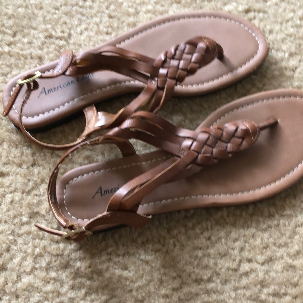 Brown sandals